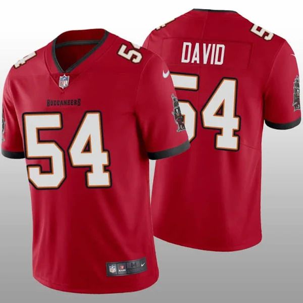 Men Tampa Bay Buccaneers #54 Lavonte David Nike Red Vapor Limited NFL Jersey->tampa bay buccaneers->NFL Jersey